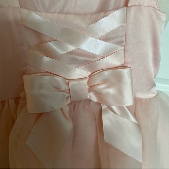Janie & Jack Pink Sleeveless Dress Size 7 - Picture 3 of 4